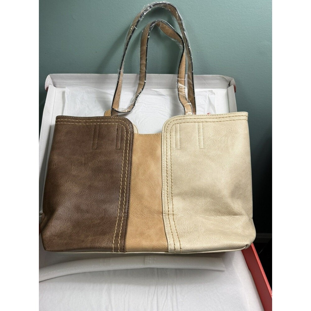Montana West Women's Tote Shoulder Satchel Bag - Tricolor